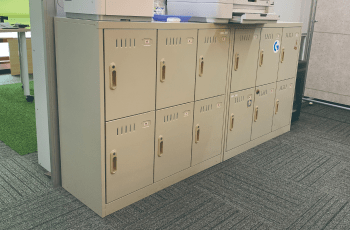 荷物を置いておける契約ロッカー